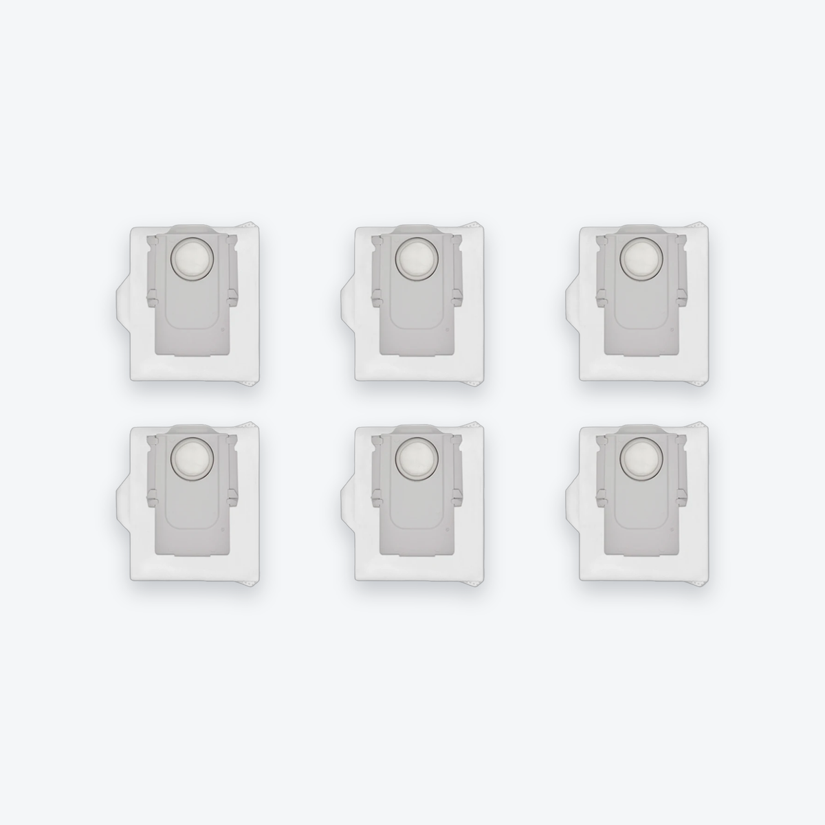 Dock Dust Bags 6-Pack compatible with Roborock Qrevo